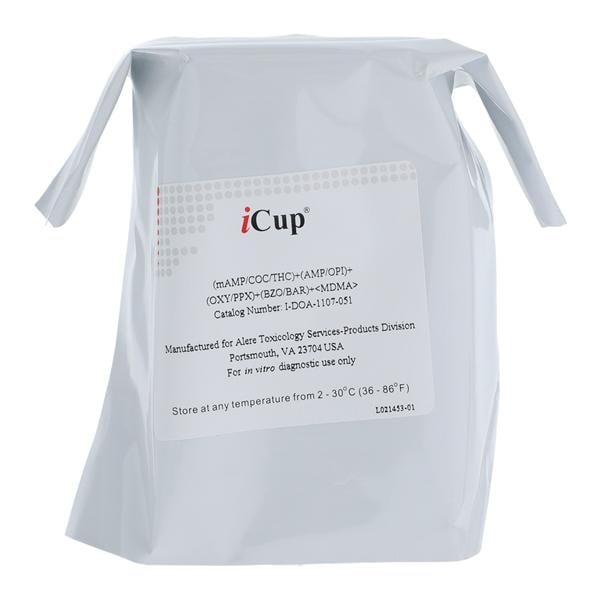 iCup Drug Screen Test Kit Moderately Complex 25/Bx