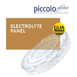 Piccolo Xpress Electrolyte Panel Reagent Disc CLIA Waived 10/Bx