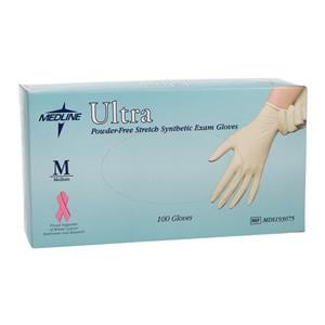 Ultra Vinyl Exam Gloves Medium White Non-Sterile