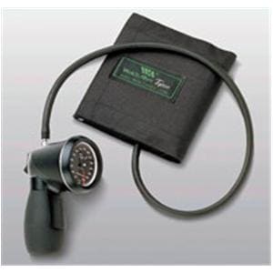 DuraShock Aneroid Sphygmomanometer Size 9/11/12 Gry/Blk LF Arm Dial Display Ea