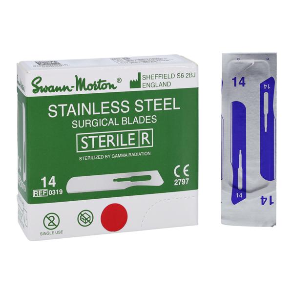 Stainless Steel Sterile Surgical Scalpel Blade Disposable