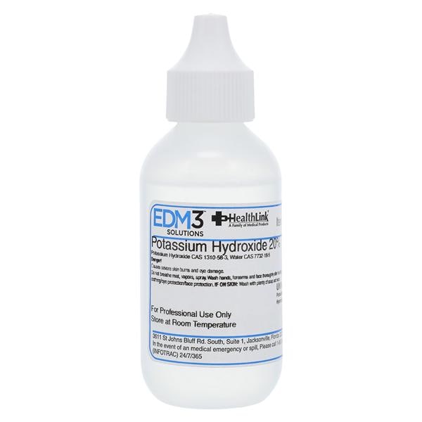 Potassium Hydroxide Reagent Dropper 20% 2oz Ea