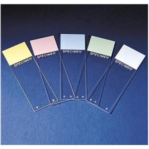 ColorFrost Plus Frosted Microscope Slide 3x1" Pink 10Gr/Ca