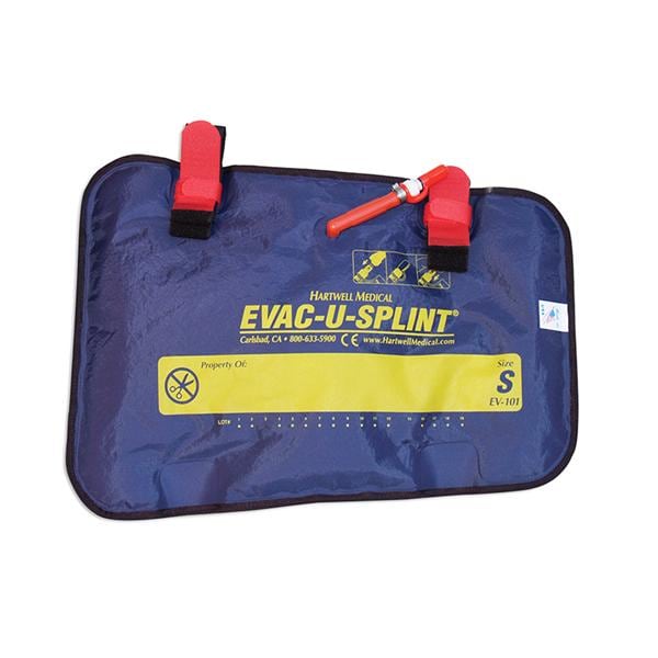 EVAC-U-SPLINT Splint Kit Extremity Size Small Nylon/Vinyl 19.5x13x1" Left/Right