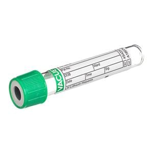 Vacuette Venous Blood Collection Tube Gray/White 2mL Pull Cap Plypro 24x50/Ca