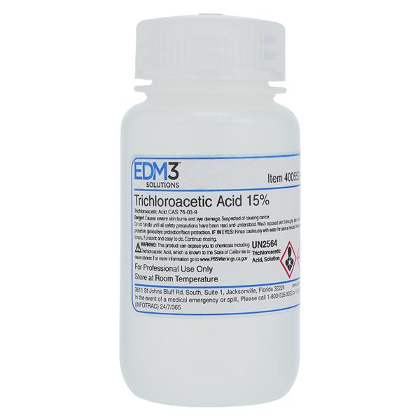Acid Trichloroacetic 15% 4oz Ea