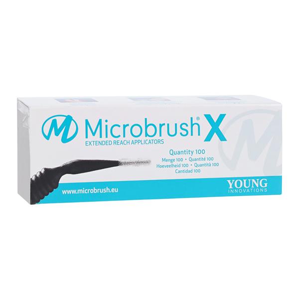 Microbrush X Extended Bendable Micro Applicator 100/Bx, 24 BX/CA