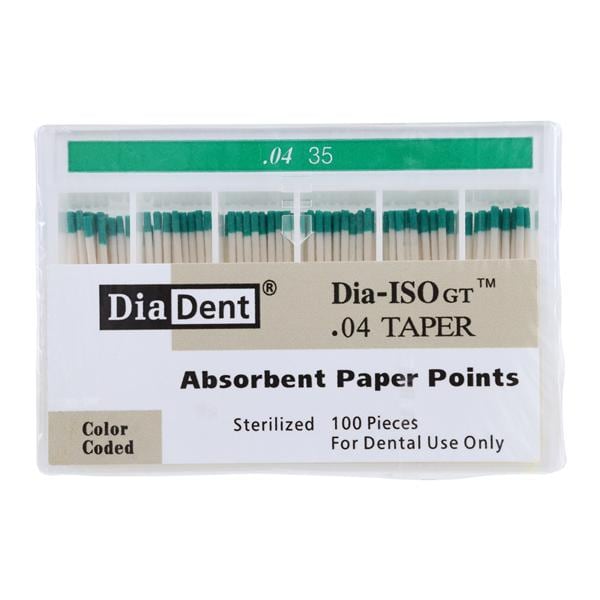 Dia-ISOGT Paper Points Size #35 0.04 100/Bx