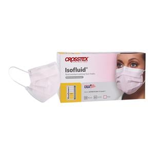 Isofluid Mask ASTM Level 1 Pink 50/Bx, 40 BX/CA