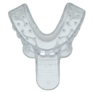 Double Arch Impression Tray Perforated 2 Large Lower 12/Bg
