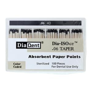 Dia-ISOGT Paper Points Size 40 0.06 100/Bx