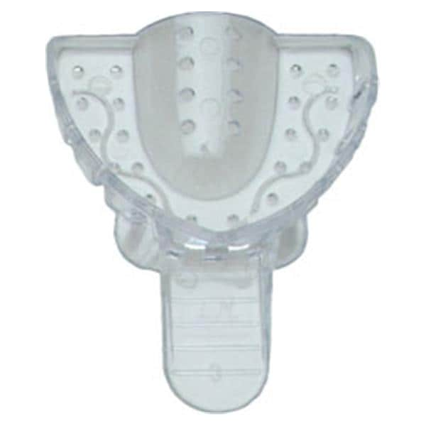 Single Arch Impression Tray Perforated 3 Medium Upper 12/Bg