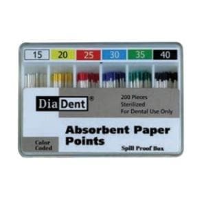 Absorbent Points XX-Fine White 200/Pk