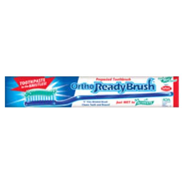 Ready Brush Toothbrush Disposable Orthodontic Soft 144/Pk, 10 PK/CA