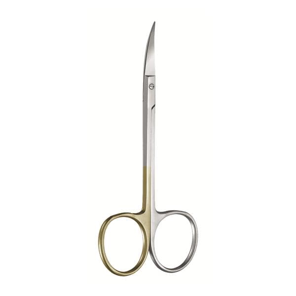 Surgical Scissors 4.5 in Iris Curved Ea