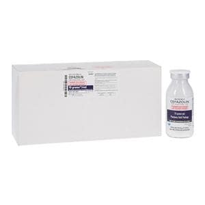 Cefazolin Injection 10gm/vl Powder Pharmacy Bulk Pack 10/Bx
