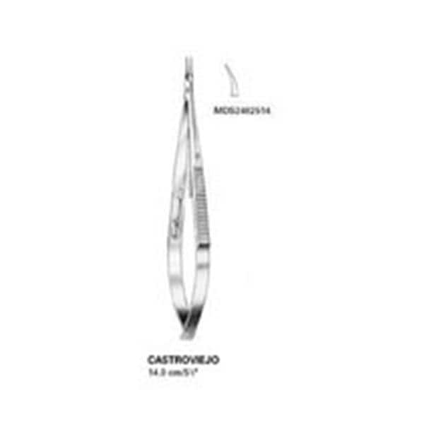 Needle Holder Castroviejo Curved Stainless Steel Ea