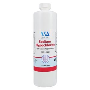 6% Sodium Hypochlorite Root Canal Prep Solution 16 oz Ea, 8 BT/CA