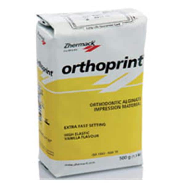 Orthoprint Dust Free Alginate 500 Gm Extra Fast Set 500gm/Bg