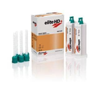 Elite HD+ Impression Material Tray 50 mL Heavy Body Standard Package 2/Pk