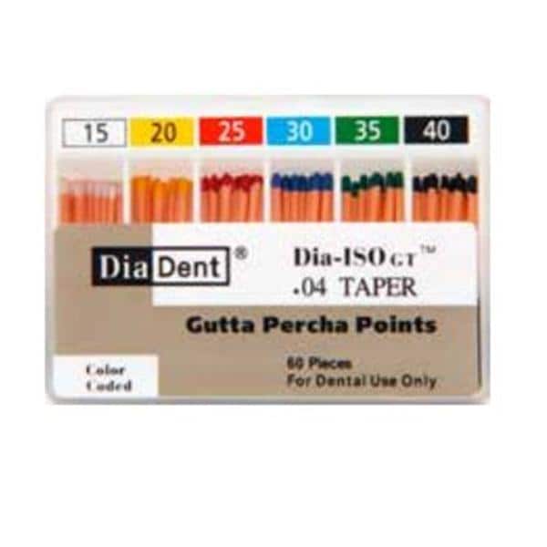 Dia-ISO Gutta Percha Points Size 90-140 60/Bx