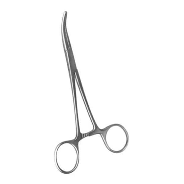 Scissors Hemostat 5.5 in Kelly Curved Stainless Steel Ea