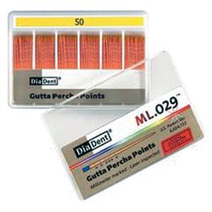 ML.029 Hand Rolled Gutta Percha Points Size 50 120/Bx