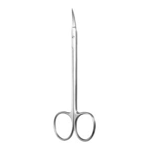 Surgical Scissors 4.5 in Extra Fine Tips Iris Curved Ea