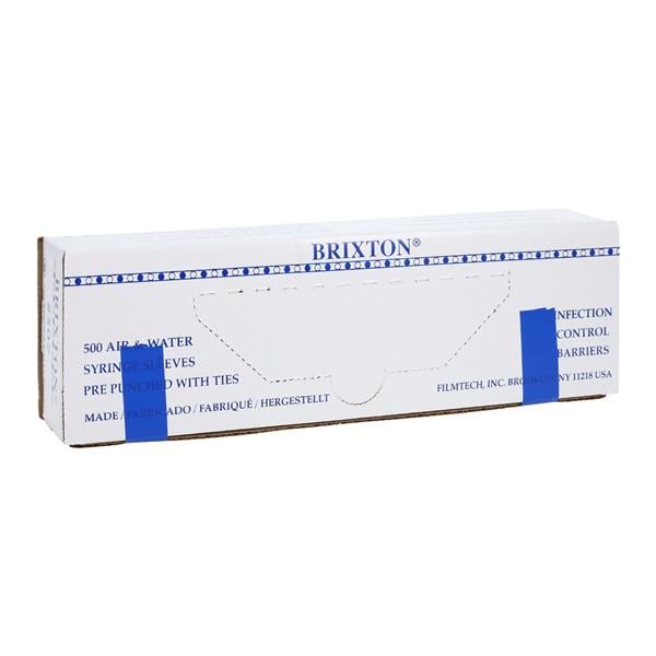 Brixton Syringe Sleeve 10 in x 2.5 in Blue For Air And Water Syringe 500/Bx