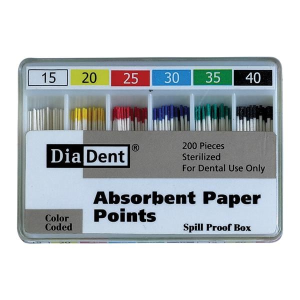 Absorbent Points Size 15-40 200/Bx