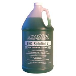 T.E.C. Solution 2 Evacuation System Cleaner Liquid Concentrate Ea