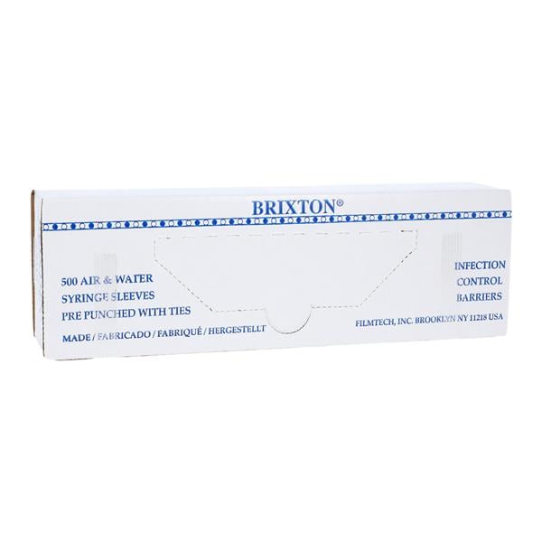 Brixton Syringe Sleeve 10 in x 2.5 in Clear For Air And Water Syringe 500/Bx