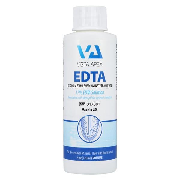 EDTA Cleanser 17% Aqueous EDTA Solution 120 mL Ea