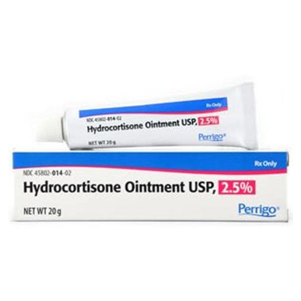 Hydrocortisone Ointment 2 5 20g Tube Ea Henry Schein Medical