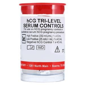 hCG Serum Tri-Level Control Ea
