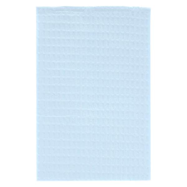 Patient Towel 3 Ply Tissue / Poly 13.5 in x 18 in Blue Disposable 500/Ca