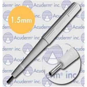 Acu-Punch Dermal Biopsy Punch 1.5mm Stainless Steel Blade Sterile Disp 50/Bx