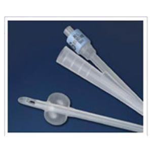 Catheter Foley Bardia 14Fr 5cc Standard Tip 100% Silicone 2-Way 12/Ca