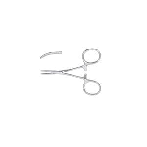 Meister-Hand Hartman-Mosquito Forcep Curved 4" Stainless Steel Autoclavable Ea