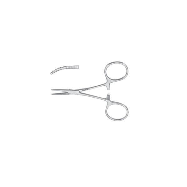 Meister-Hand Hartman-Mosquito Forcep Curved 4" Stainless Steel Autoclavable Ea