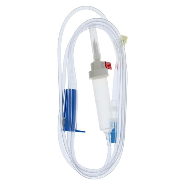 IV Administration Set Injection Site w/Flash: 3" 80" 20 Drops/mL 20mL 50/Ca