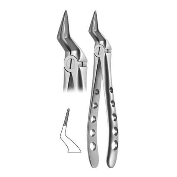 X-TRAC Extracting Forceps Size 5197 Serrated Upper Narrow Root Fragment Ea