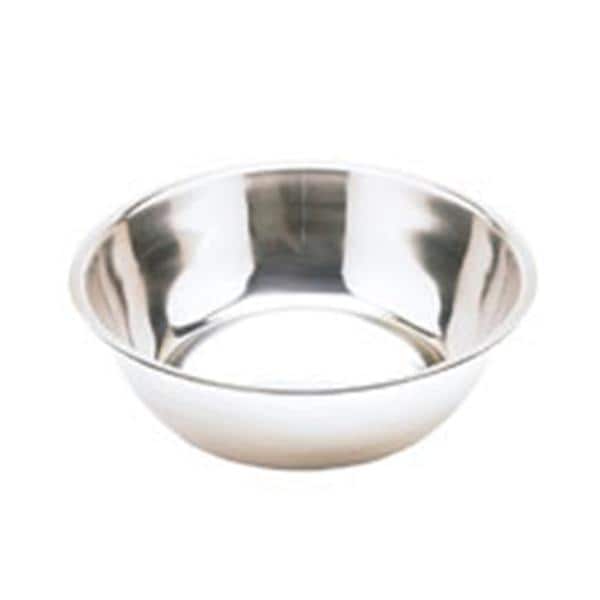 Solution Basin Round Stainless Steel Silver 4.5qt