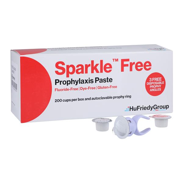 Sparkle Free Prophy Paste Coarse White Chocolate Without Fluoride 200/Pk