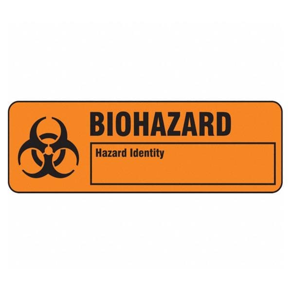 Biohazard Labels Dispenser 500/Bx 500/Bx