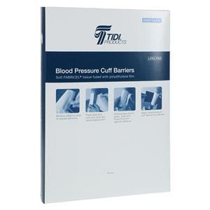 Blood Pressure Cuff Barrier 22.5 in x 8 in Fbrcl/Poly Flm Wt Disposable 50/Bx