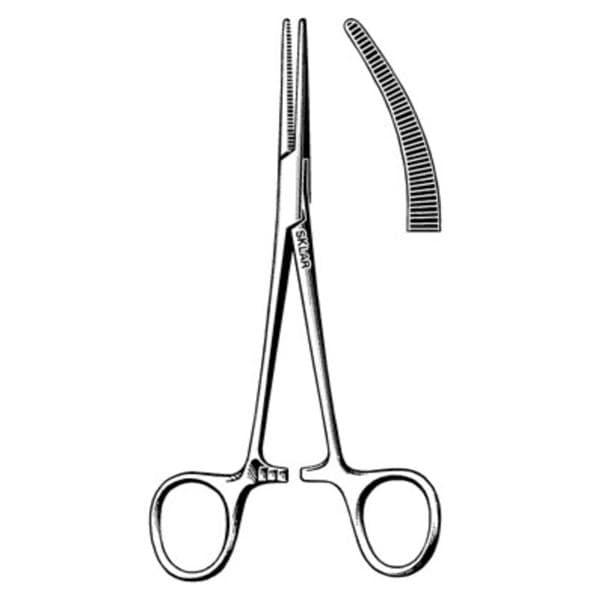 Sklarlite XD Crile Forcep Curved 5-1/2" Stainless Steel Ea