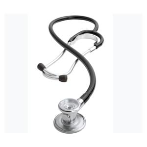 Adscope 647 Sprague Rappaport Stethoscope Adlt/Ped Blk Single Lumen Tubing Ea