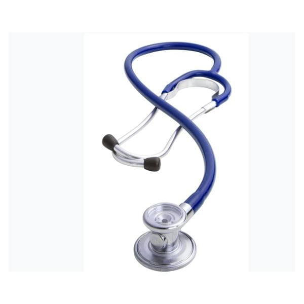 Adscope 647 Sprague Rappaport Stethoscope Adlt/Ped RylBlu Single Lumen Tubing Ea