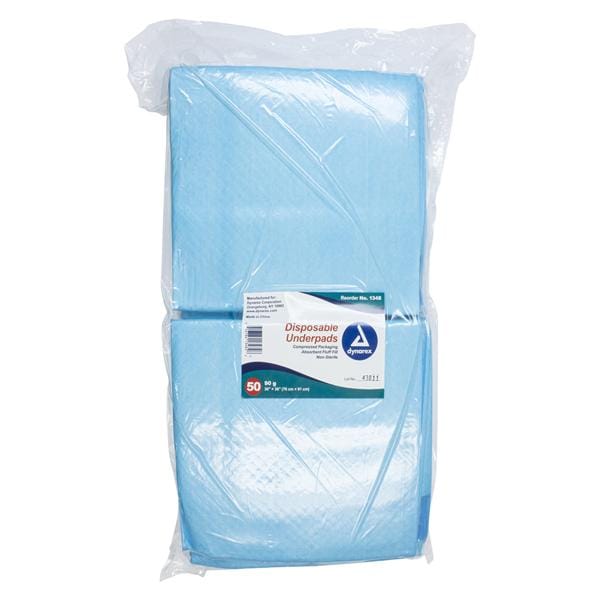 Hand-E Touch Incontinence Bed Pads Disposable Navy — ProHeal-Products